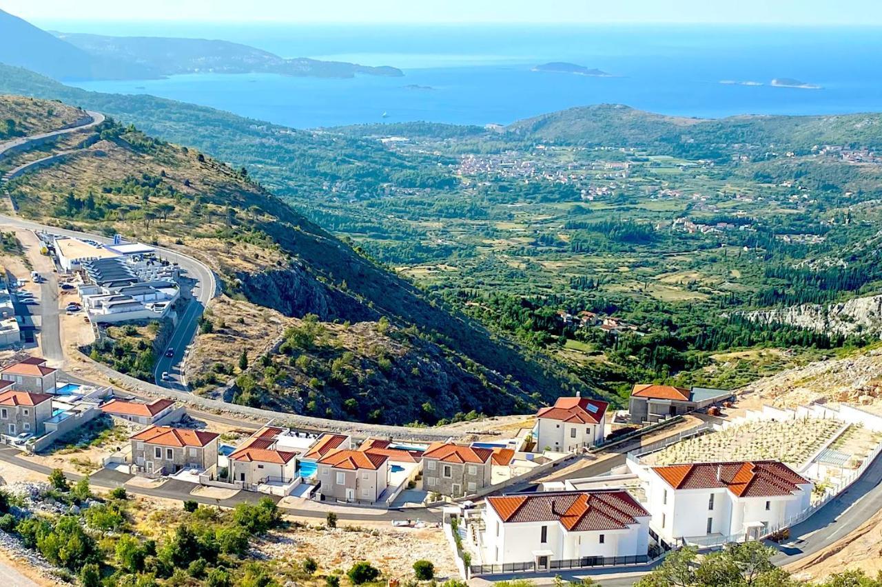 Luxury Villa Miriam With Private Pool And Jet Pool Near Dubrovnik Ivanica Esterno foto